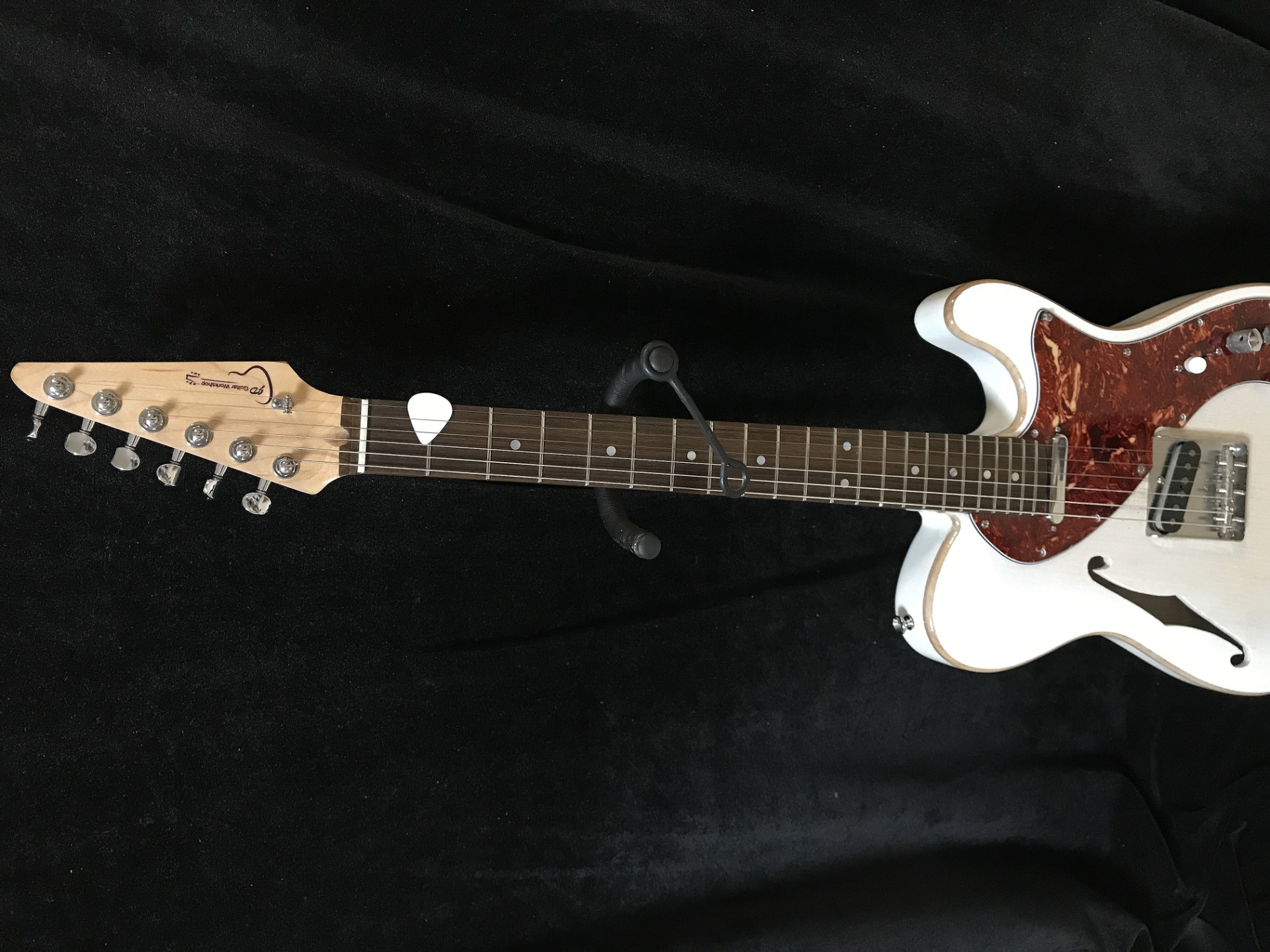 Telecaster thinline white :: jd-guitarworks.org